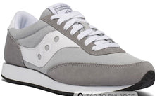 Load image into Gallery viewer, Saucony Jazz gray &amp; white women’s sneaker