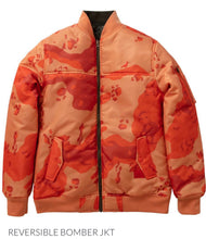 Load image into Gallery viewer, Staple Olive green bomber reversible