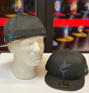 MIAMI MARLINS CLUBHOUSE BLACK NEW ERA FITTED