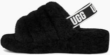 Load image into Gallery viewer, UGG fluff sandal women’s