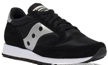 Load image into Gallery viewer, Saucony Jazz black &amp; silver sneakers