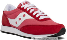 Load image into Gallery viewer, Saucony women’s Jazz red &amp; white sneakers