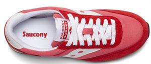 Saucony women’s Jazz red & white sneakers