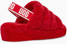 Load image into Gallery viewer, UGG fluff sandals women’s