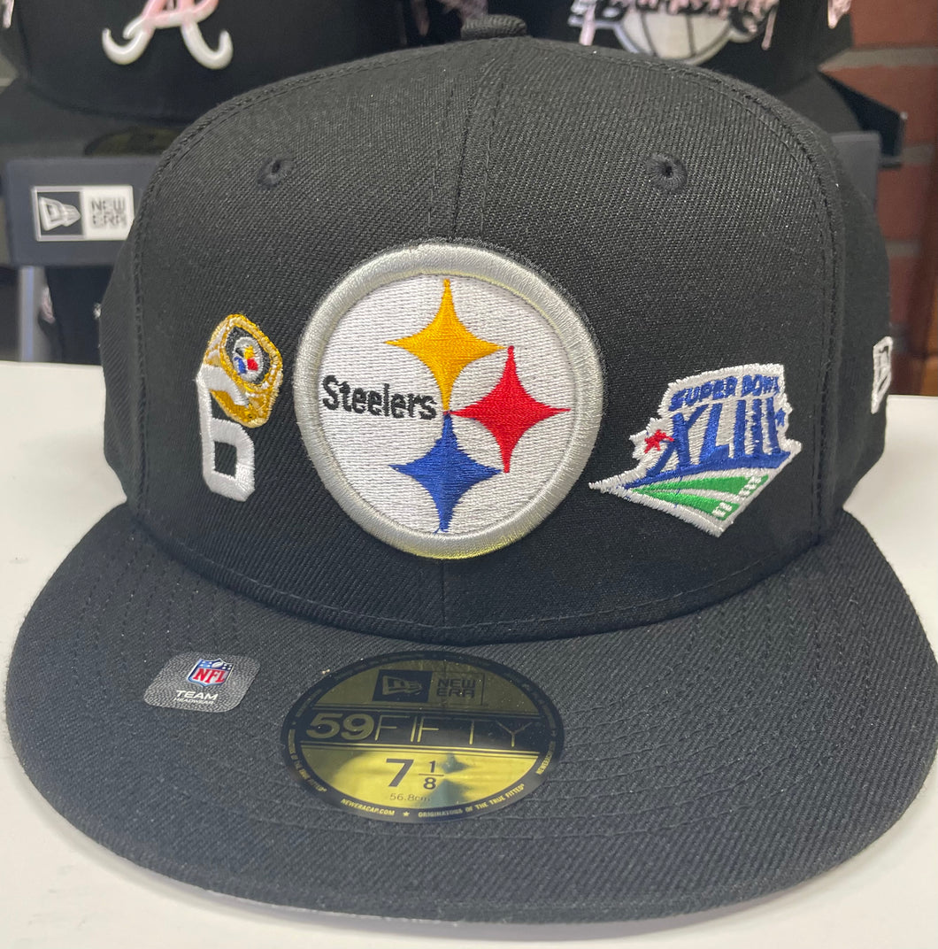 Steelers 6 rings fitted
